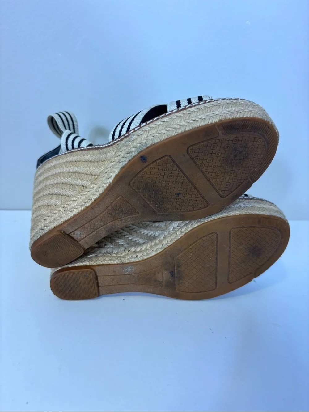 Tory Burch striped ankle